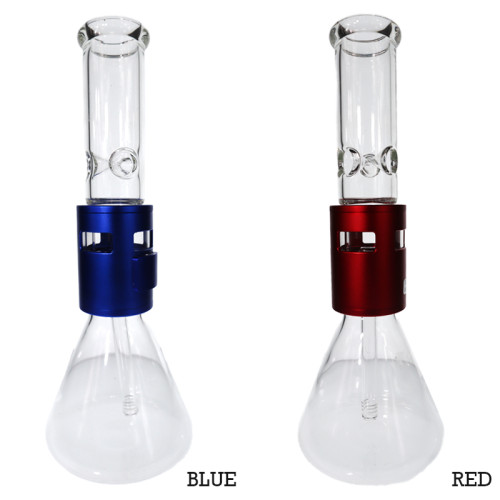 14 INCH GLASS BEAKER BASE W/ICE CATCHER MANGNETIC BOWL 